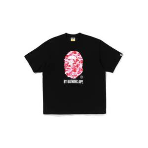 BAPE ABC Dot Camo By Bathing Ape Relaxed Fit Tee Black