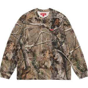 Hoodie: Supreme Small Box Long-Sleeve Tee Realtree AP Camo