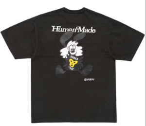 Human Made x Verdy T-Shirt Black