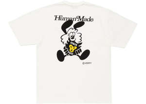 Clothing: Human Made x Verdy T-Shirt White