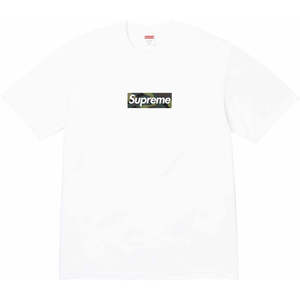 Clothing: Supreme Box Logo Tee (FW23) White