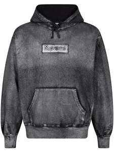 Supreme MM6 Maison Margiela Foil Box Logo Hooded Sweatshirt