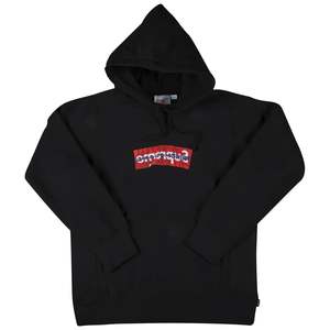 Supreme Comme Des Garcons SHIRT Box Logo Hooded Sweatshirt Black