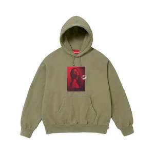 Supreme Kate Moss Hooded Sweatshirt Olive