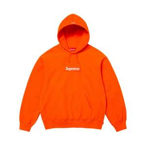 Supreme Box Logo Hooded Sweatshirt Orange (24FW)