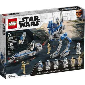 Retired Sets: LEGO 75280 Star Wars 501st Legion Clone Troopers
