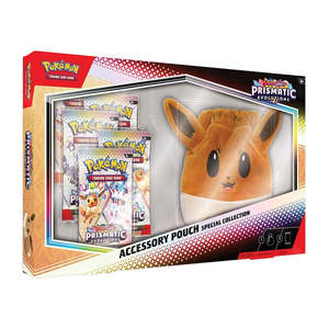 Pokemon New: Pokemon Prismatic Evolutions Eevee Pouch Special Collection