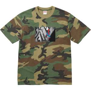 Supreme Spider-Man Tee Woodland Camo