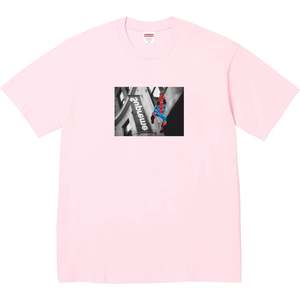 Clothing: Supreme Spider-Man Tee Pink