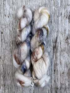 2ply Lace Weight: Mint Mohair Silk Lace