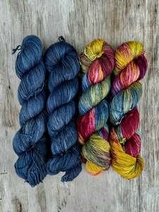 4ply Fingering: Go Go Dynamo Stephen West MKAL Yarn sets