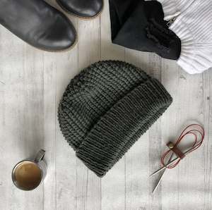 Patterns: Broken Rib Hat Knitting Pattern - Purlfoundry