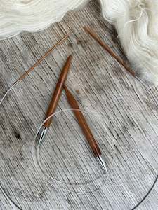 Knitting Needles: Circular Bamboo Knitting Needles Chiaogoo