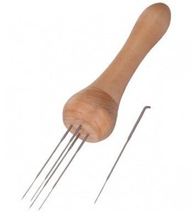 Wooden Felting Needle