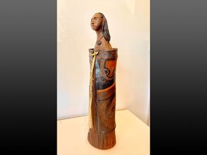 Products: Mana Tangata Statuette - Fiona Bryant – Protean Art Gallery – Nelson New Zealand