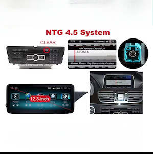 Car Stereo: 12.3“ Premium Touch screen for Mercedes Benz E Class W212 NTG 4.5 Wireless Apple CarPlay Android Auto