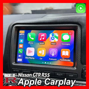 Nissan GT-R R35 CBA From 2007 to 2010 WIRELESS Apple CarPlay & Android Auto Integration
