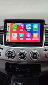 Mechless Stereo: Mitsubishi Triton Wireless Apple CarPlay/ Android Auto MultiMedia Unit with Frame
