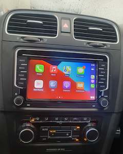 Mechless Stereo: DERTON DT-815AN VW Volkswagen Style Android Stereo with Wireless CarPlay/ Android Auto Stereo