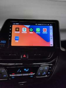 Toyota CHR/CH-R Compatible Wireless Apple CarPlay/Android Auto Stereo with Built-in Android