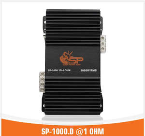 Car Amplifier: SP 1000D 1 OHM AMPLIFIER MONO FULL RANGE CLASS D