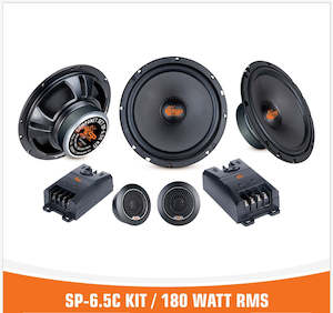 Car Speakers: SP Audio 6.5C 2 WAY 2 WOOFER +2 TW + 2 CROSS 180 RMS
