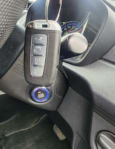 Car Alarms: TOYOTA AQUA PUSH BUTTON START with inbuilt Alarm and Immobiliser Including INSTALLATION