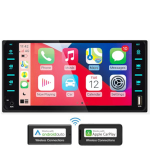 DERTON MP-300WCA TOYOTA/ NISSAN Size WIRELESS APPLE CARPLAY & ANDROID AUTO Stereo 200x100mm