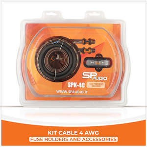 SP AUDIO 4ga Amp Installation Wiring Kit