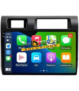 Apple Carplay Android Auto: Toyota LandCruiser 70 Series 2009-2023 Wireless Apple CarPlay & Android Auto Head Unit