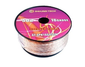 16 Gauge 50m Speaker Cable 50m/Roll - Protect Auto