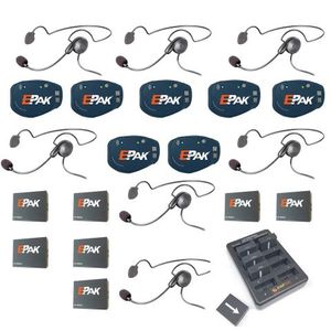 Audio: Eartec EP7CYB E-PAK Cyber Headsets Communication System 7-Person Setup