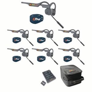 Audio: Eartec EP7LZ E-PAK Wireless Communication System - 7 Person Setup