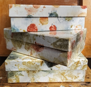 Hand-crafted Eco-printed Boxes - Provenance – Crafting with Nature