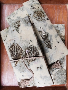 Diaries - Eco-printed Silk Cover - Provenance – Crafting with Nature