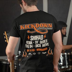 Tshirts: Kickdown Concert Tees PRE-ORDER