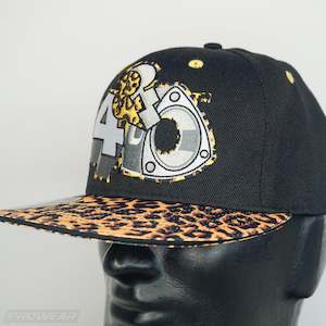 4 Rotary: 4 & Rotary Leopard Hat