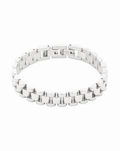 Bracelets: Link Bracelet Silver