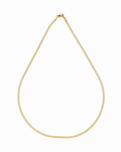Necklaces: Super Fine Chain Necklace Gold