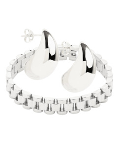 Maximalist Jewellery Set Silver