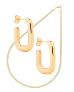Minimalist Jewellery Set Gold