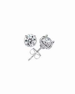 Luminous Stud Earrings Silver