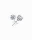 Luminous Stud Earrings Silver