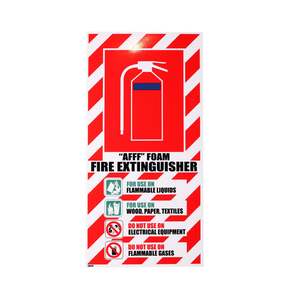 AFFF Foam Extinguisher Blazon