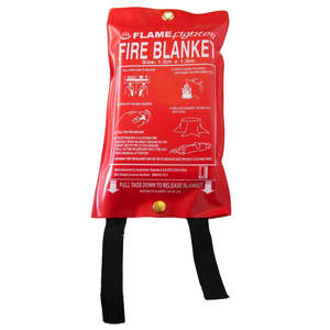 Fire Blankets: Flamefighter Fire Blankets 1m x 1m