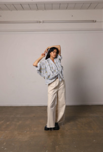 Otsu: Bless Wide Denim Pants