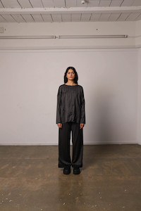 Piece of a Dream Pants - Stripe Wool