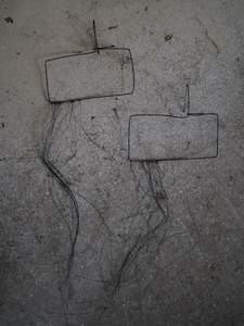 Earrings With Austrian Paper Yarn