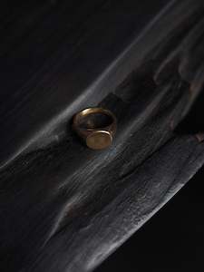 9ct Gold Round Signet