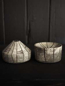 Craig Spencer: Vase - Raku ver.1, ver.2